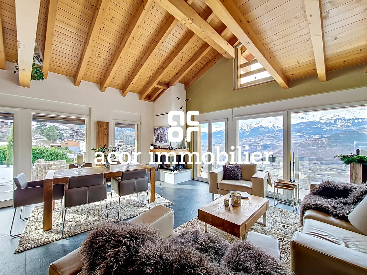 Charmantes renoviertes Chalet mit außergewöhnlichem Blick in Daillet! - Foto 1 von 13