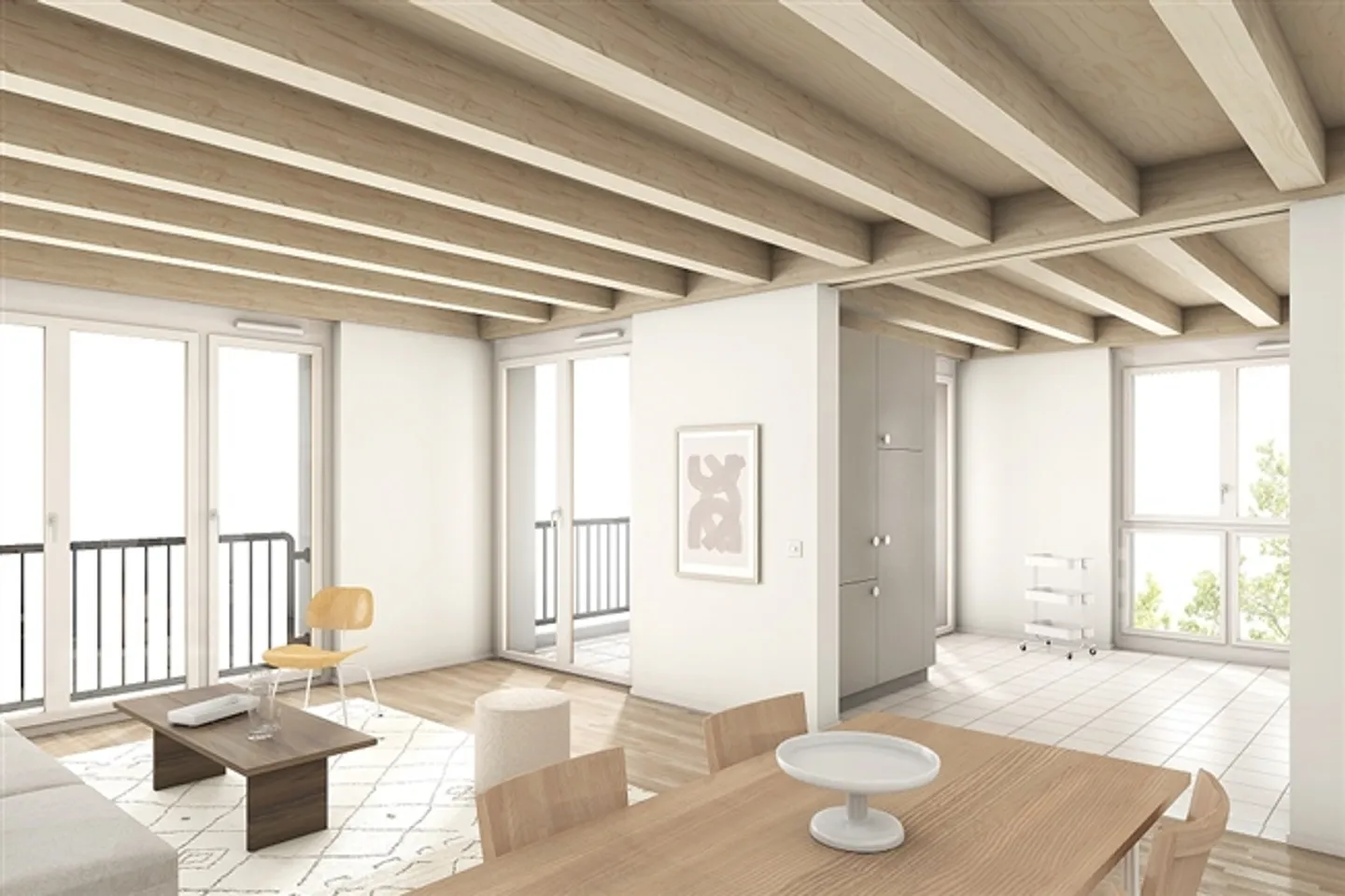 A1-304 - Bellissimo appartamento di 2,5 stanze con vista lago - Foto 3 di 6