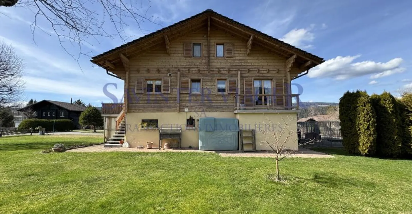 Les Bioux, Lac de Joux, Chalet - Droit d'habitation pour les vendeurs - Foto 7 von 12