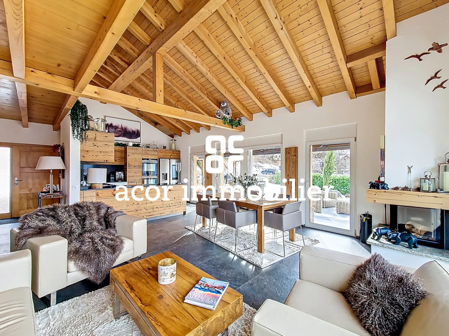 Charmantes renoviertes Chalet mit außergewöhnlichem Blick in Daillet! - Foto 2 von 13