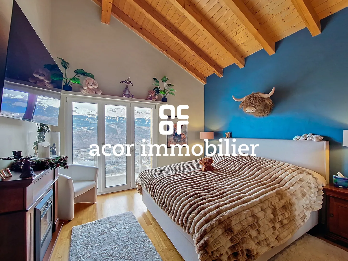 Charmantes renoviertes Chalet mit außergewöhnlichem Blick in Daillet! - Foto 5 von 13