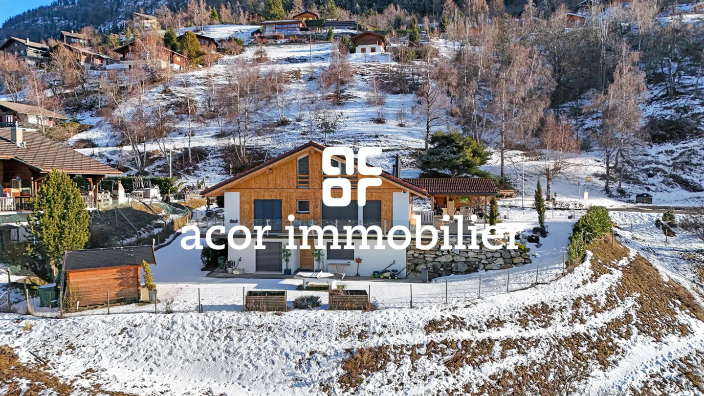 Charmantes renoviertes Chalet mit außergewöhnlichem Blick in Daillet! - Foto 12 von 13