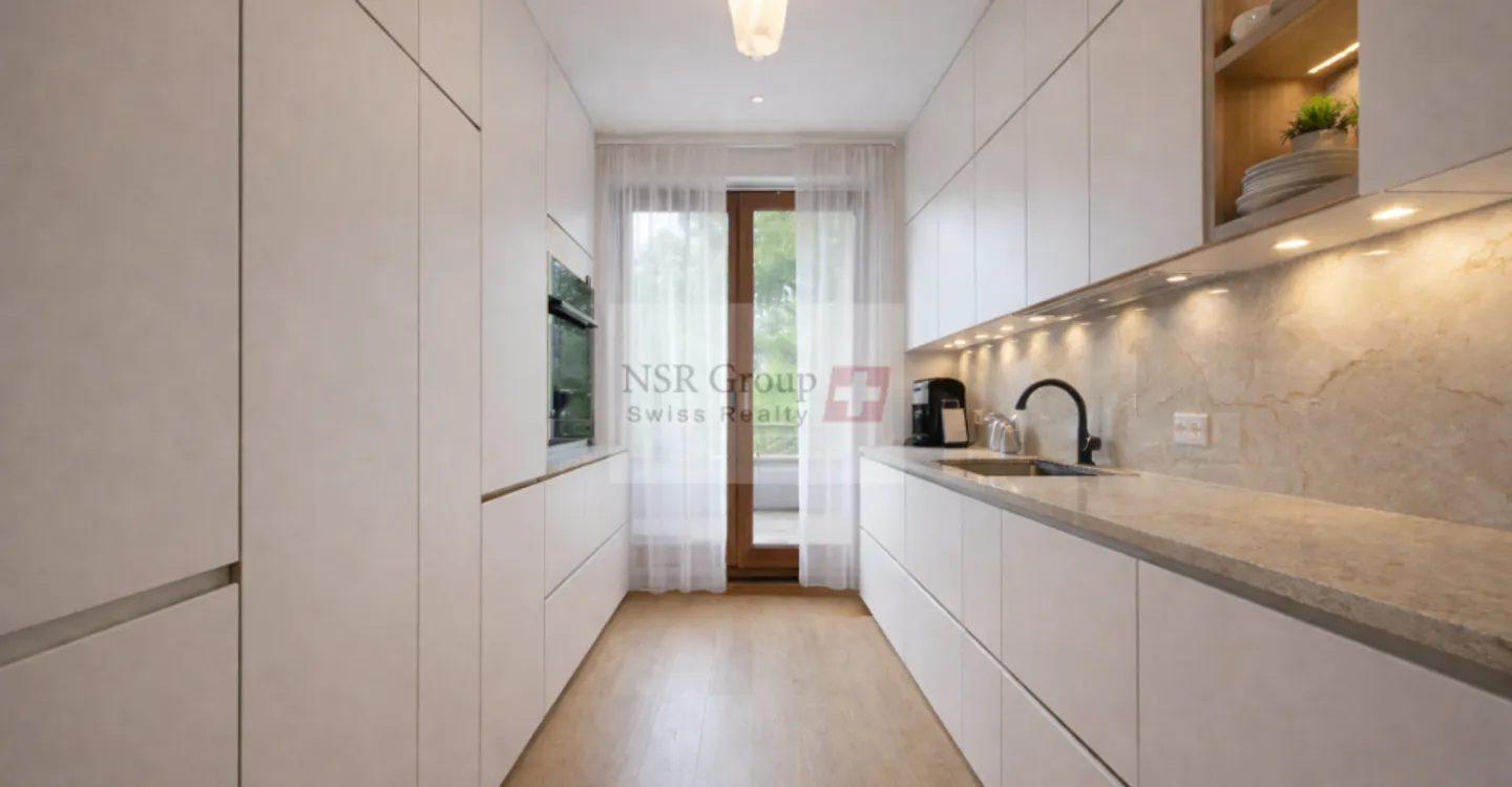 Wohnung mit großzügiger Terrasse, Park- und Poolblick - Verkauf in SI - Foto 1 von 3