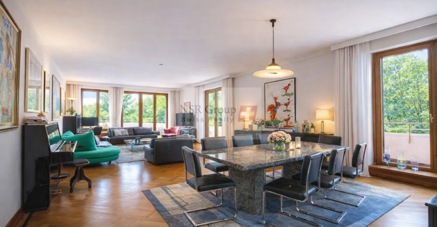 Wohnung mit großzügiger Terrasse, Park- und Poolblick - Verkauf in SI - Foto 2 von 3