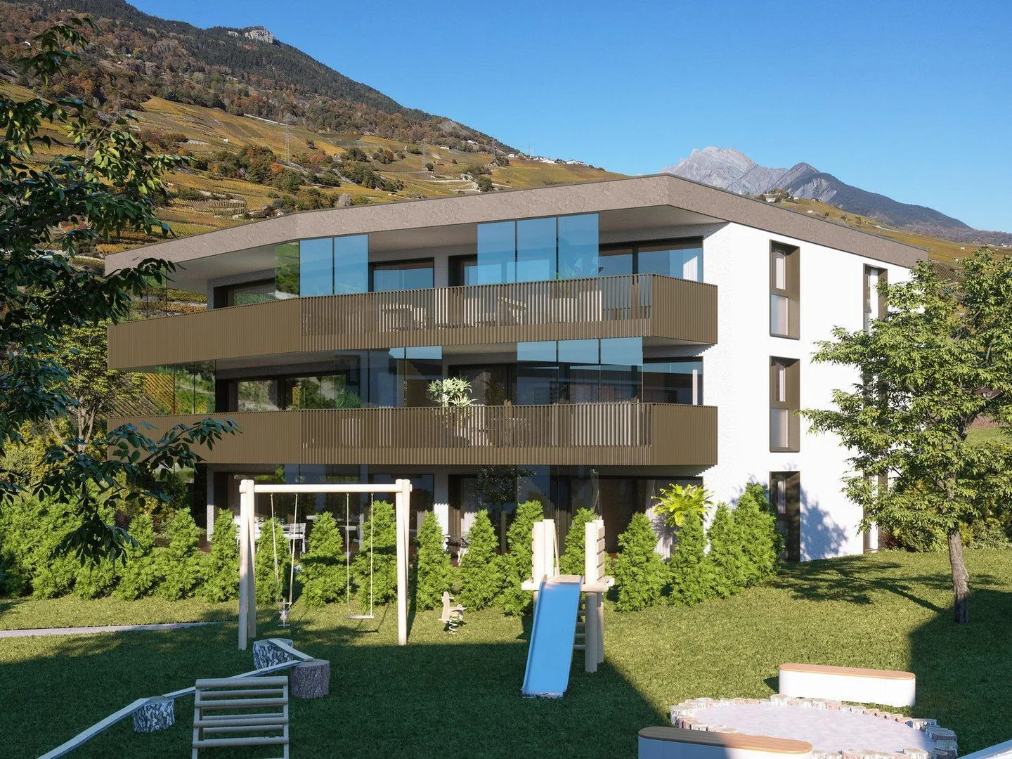 Nuova Residenza Le Domaine a Vétroz nel 2025 - 3,5/4,5 vani - Foto 9 di 14