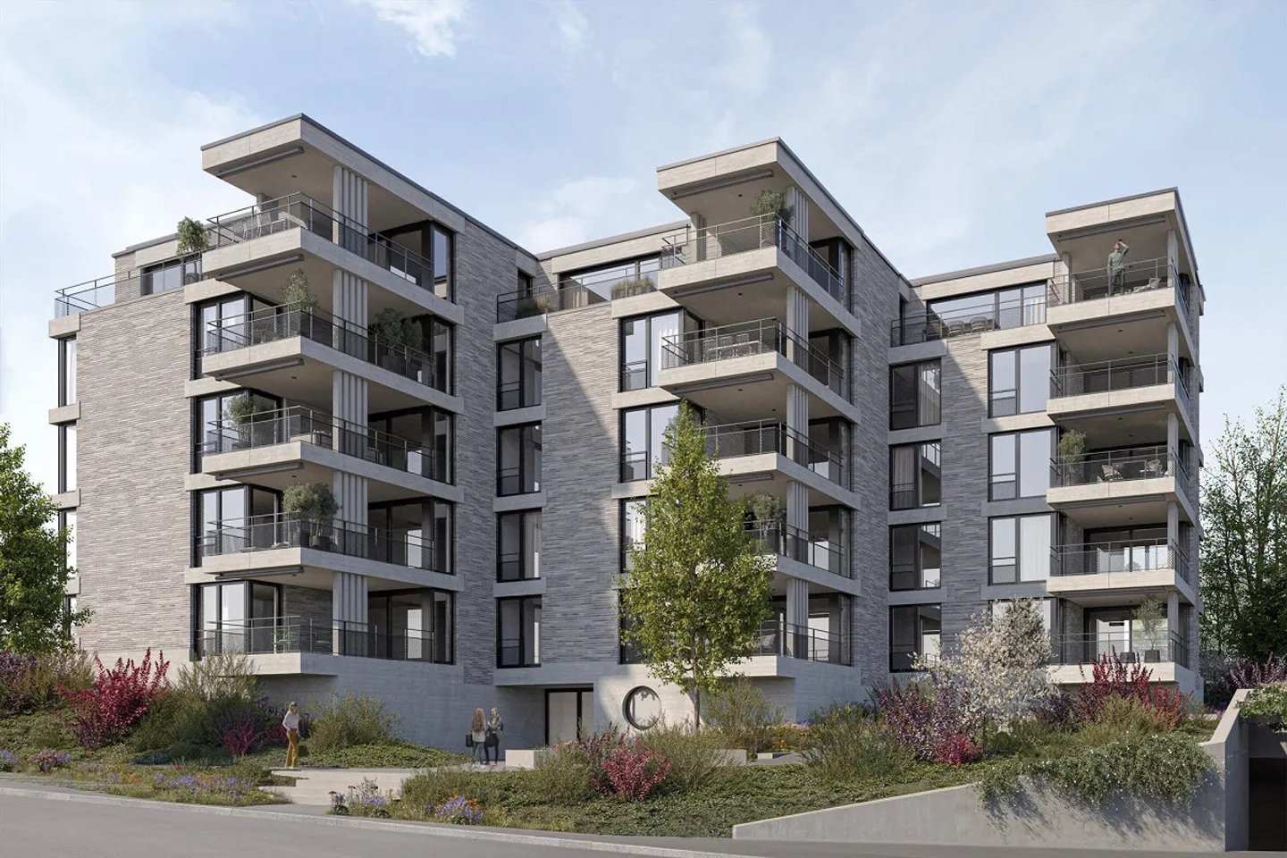 High-quality living with spacious terraces - Construction has begun - Photo 5 of 6