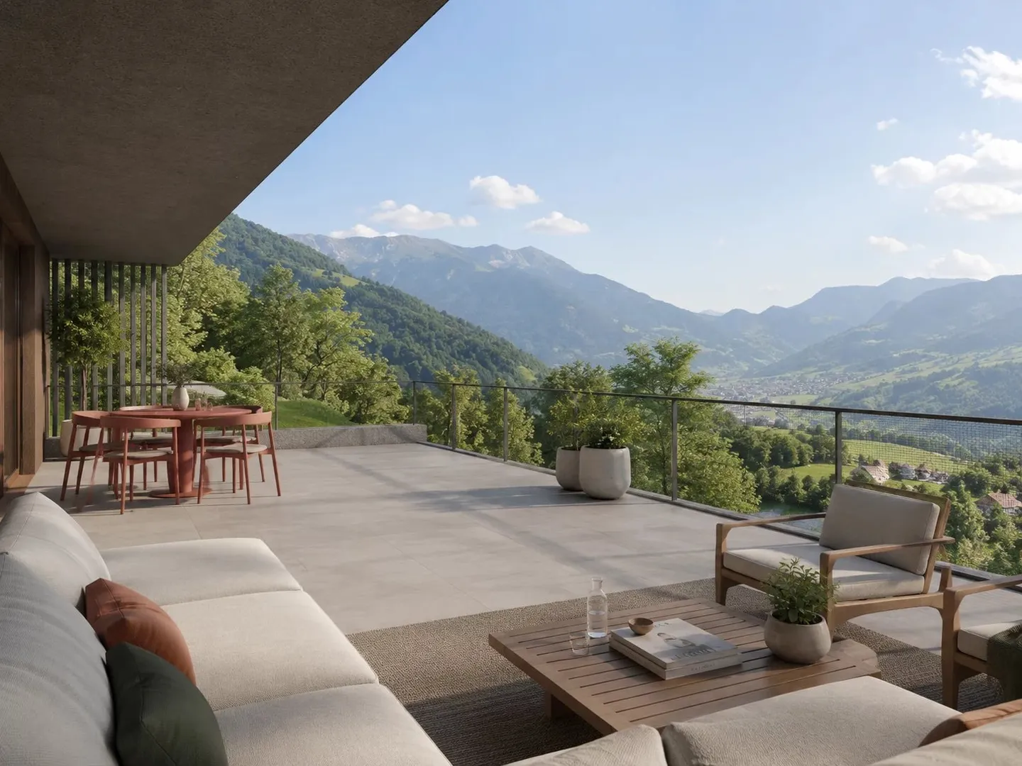 Zeitgenössische Einzelvilla mit 5 Zimmern und 109 m² Terrassen - Foto 2 von 4