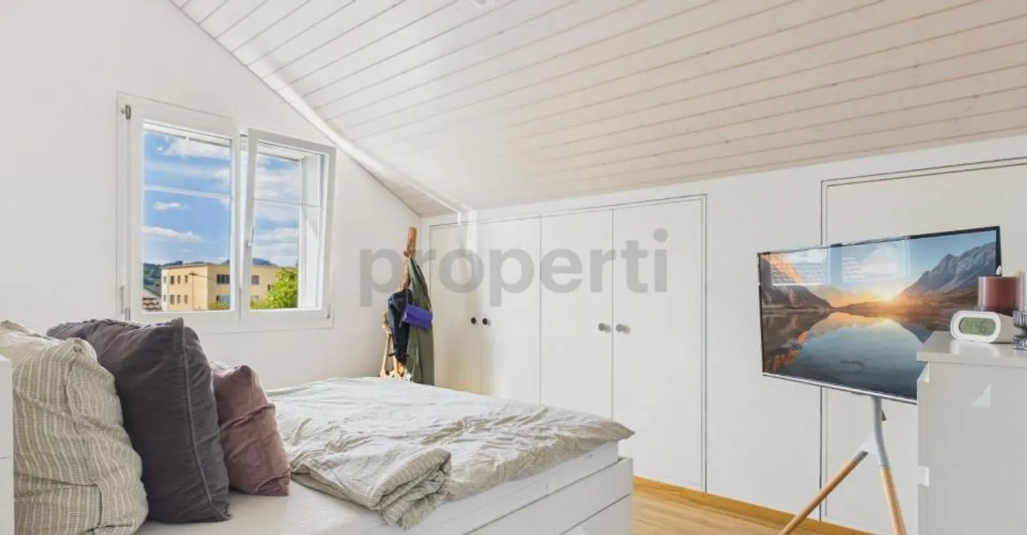 Tout compris : Penthouse avec garage, 2 places de parking et tour de lavage privé - Photo 7 sur 11