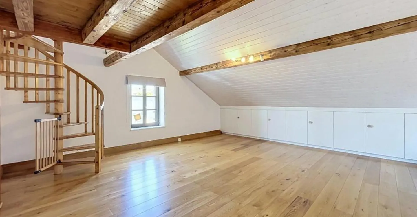 Appartement de charme sous les toits ? Au coeur du Vieux Meyrin - Foto 11 von 12