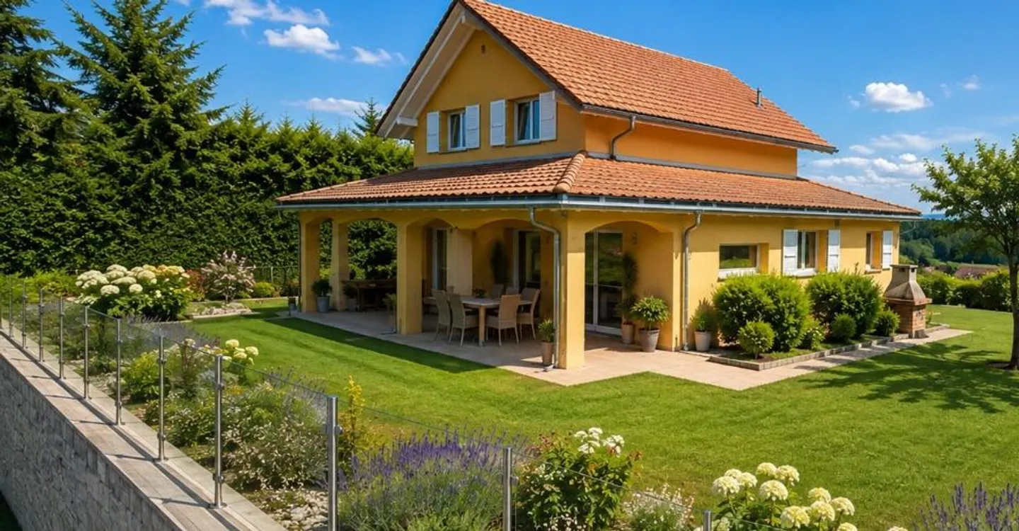 Villa Élégante avec Colonnes - Photo 15 sur 16