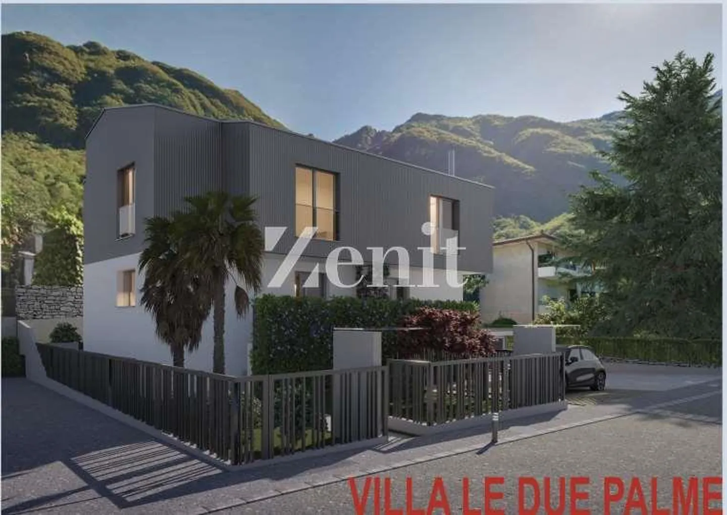 Residenza Villa Due Palme, Villa A con vista lago a Melano, Nuovi Costi - Foto 4 di 8