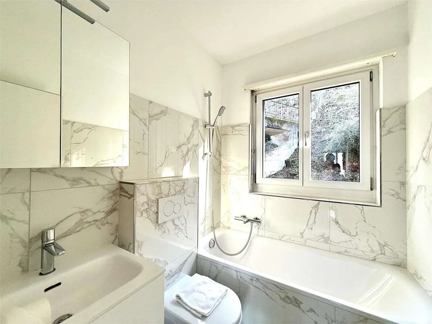 Aldesago for rent 3.5 furnished with lake view - Photo 6 of 8