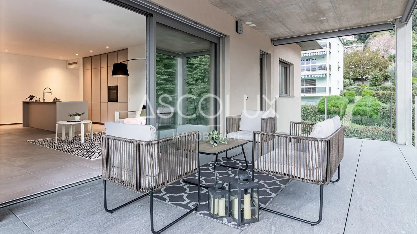 Moderne und ruhige Räume - 4,5 Zimmer in einer exklusiven Residenz am Stadtrand - Foto 2 von 13