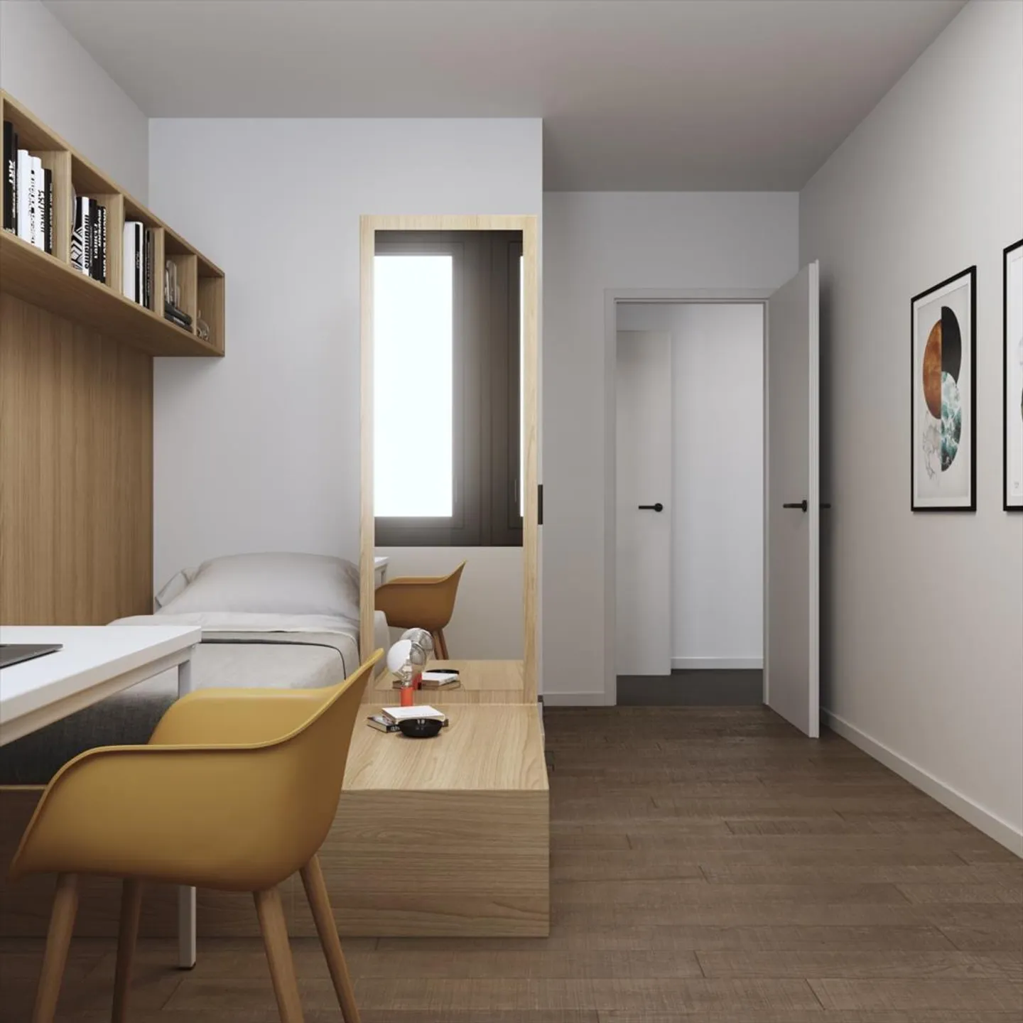 Möbliertes 1-Zimmer-Apartment - Foto 2 von 12