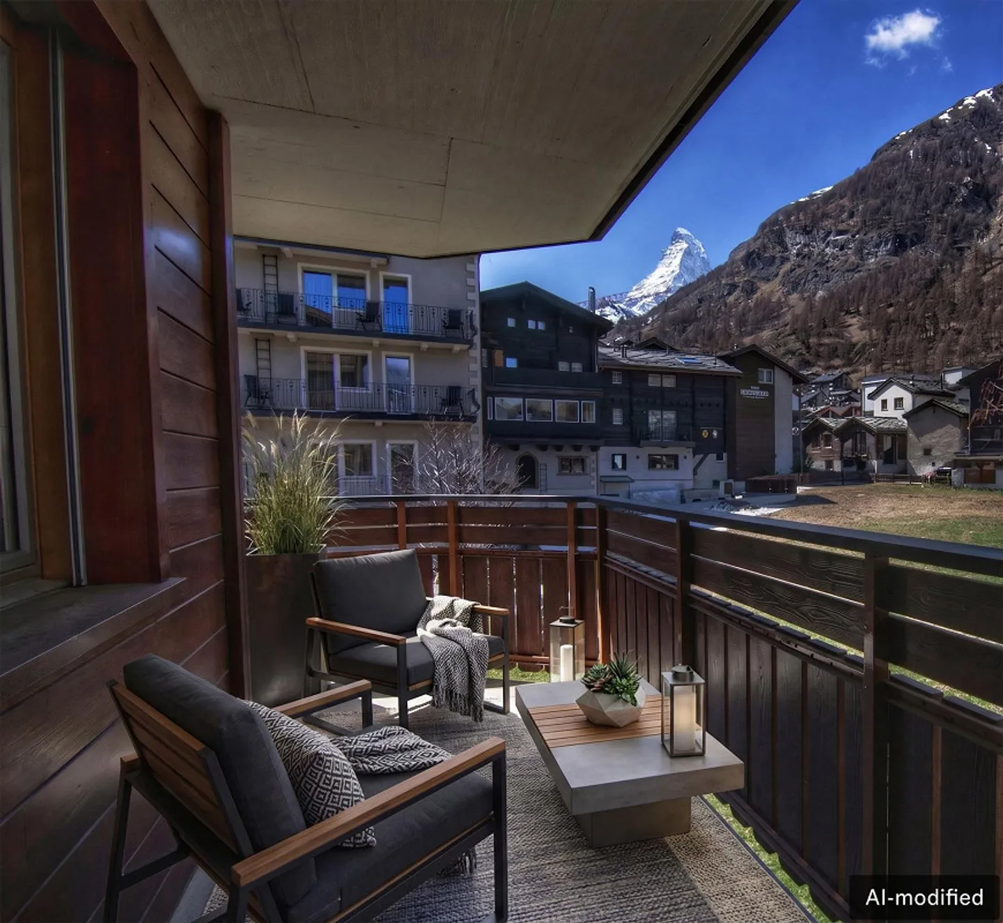 Appartamento di 4,5 stanze, bello e centrale, con vista unica sul Cervino - Foto 10 di 13