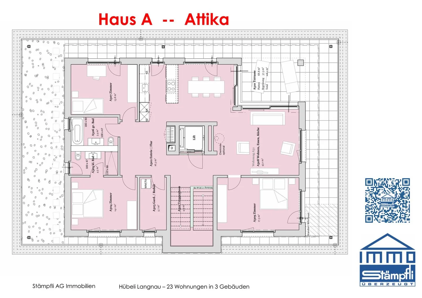 Exklusive Attika-Wohnung in Langnau im Emmental  - neu und fast bezugsbereit! - Foto 3 von 25