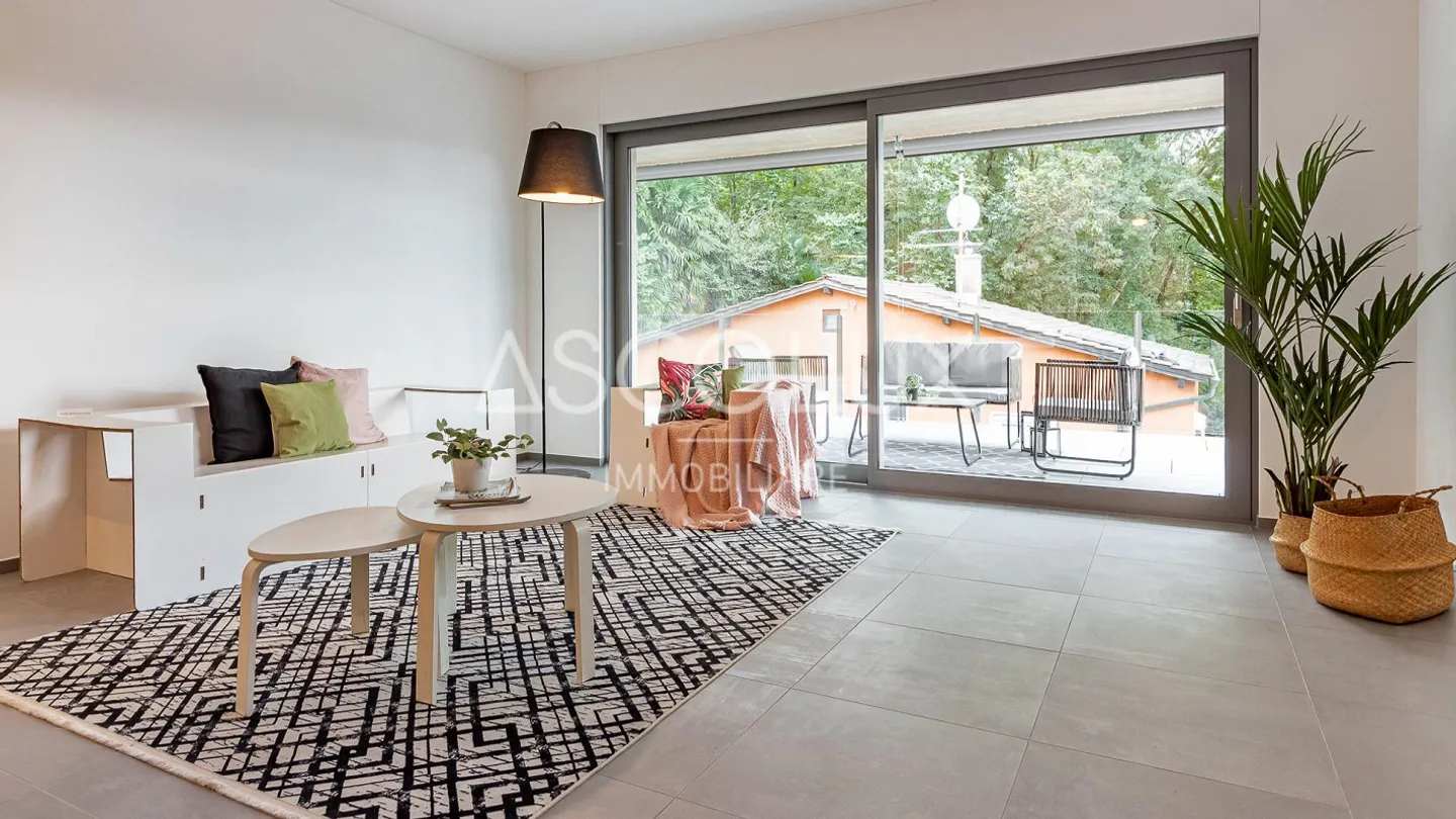 Moderne und ruhige Räume - 4,5 Zimmer in einer exklusiven Residenz am Stadtrand - Foto 6 von 13
