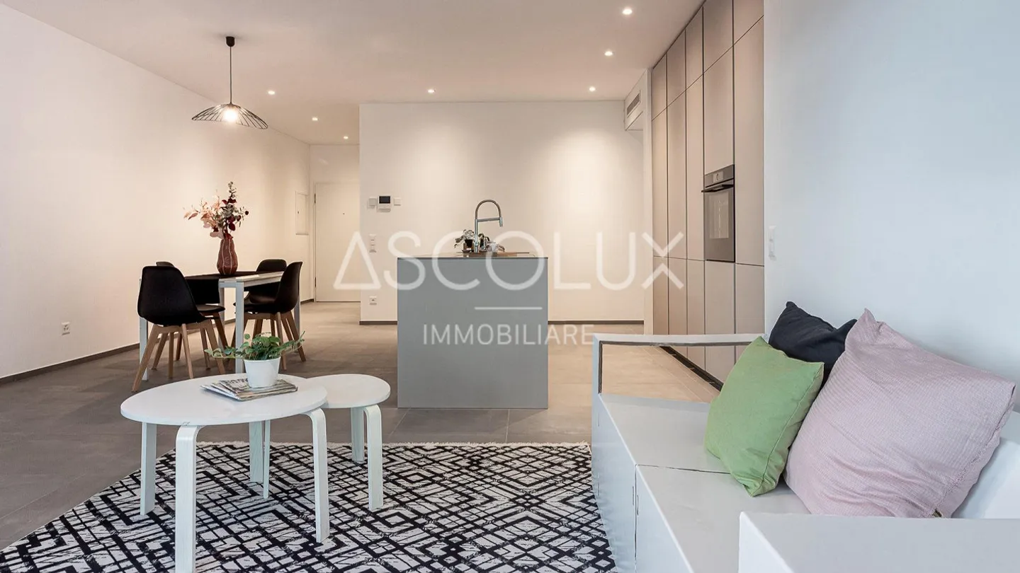 Moderne und ruhige Räume - 4,5 Zimmer in einer exklusiven Residenz am Stadtrand - Foto 7 von 13