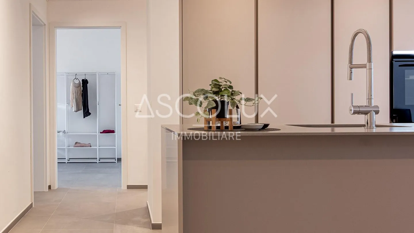 Moderne und ruhige Räume - 4,5 Zimmer in einer exklusiven Residenz am Stadtrand - Foto 9 von 13