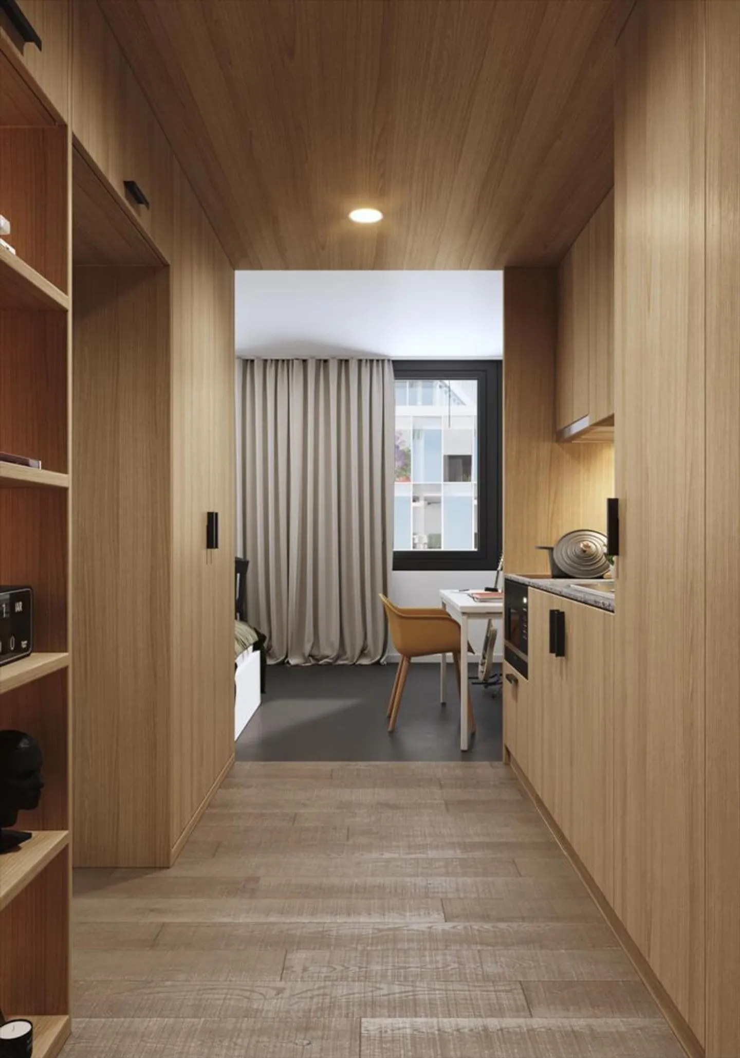 Möbliertes 1,5-Zimmer-Apartment - Foto 1 von 11