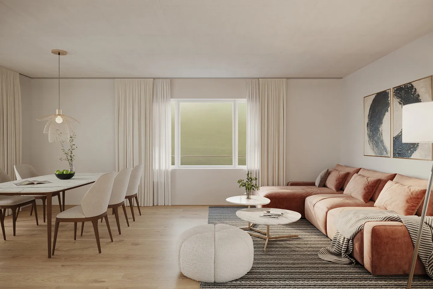 Appartamento giardino attraente con grande sala multifunzionale - Foto 3 di 8