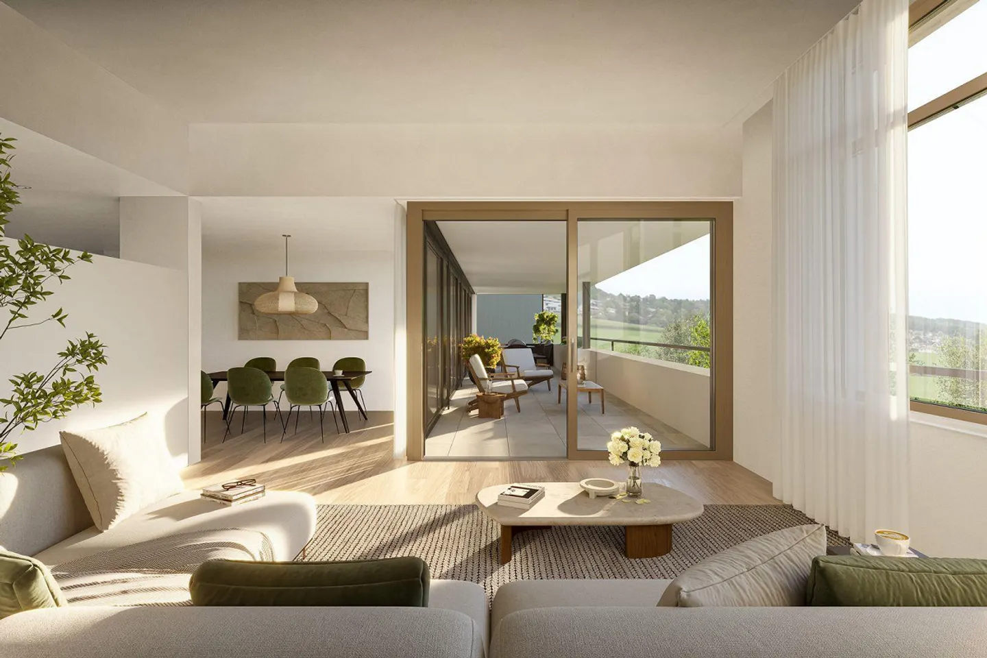 Buacher West Haus 9 Wohnung 9.1 - Photo 4 sur 6