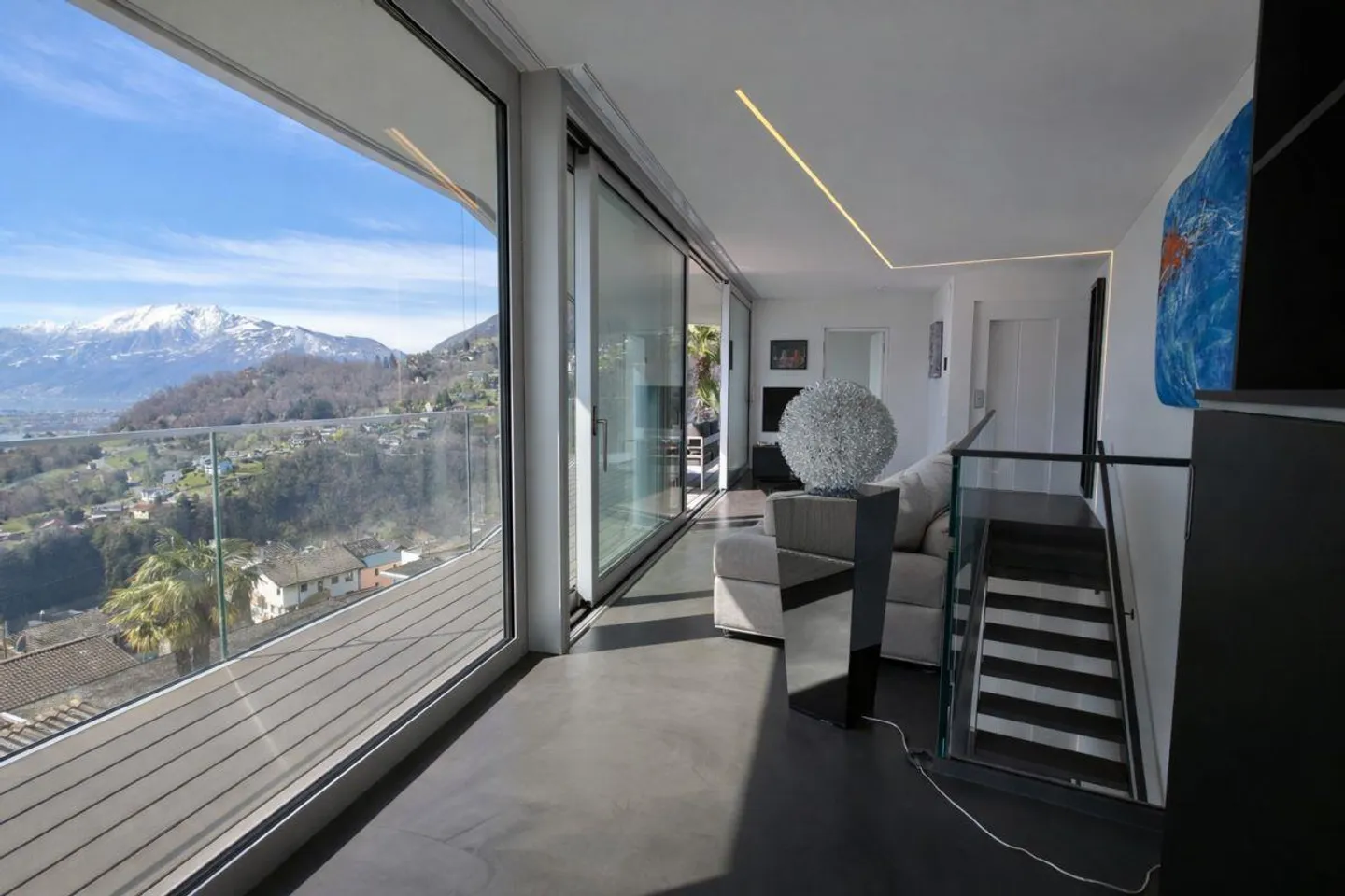 Zeitgenössisches Haus mit Panoramasicht - Foto 9 von 27