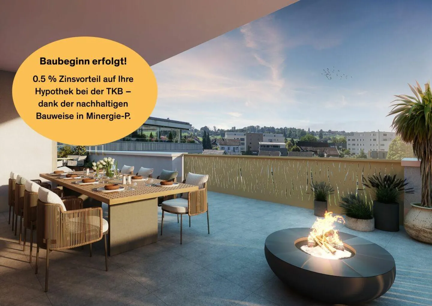 Nuovo progetto di costruzione «Fliedergarten» - vivere moderno con stile e sostenibilità - appartamento di alta qualità all'ultimo piano - Foto 1 di 12