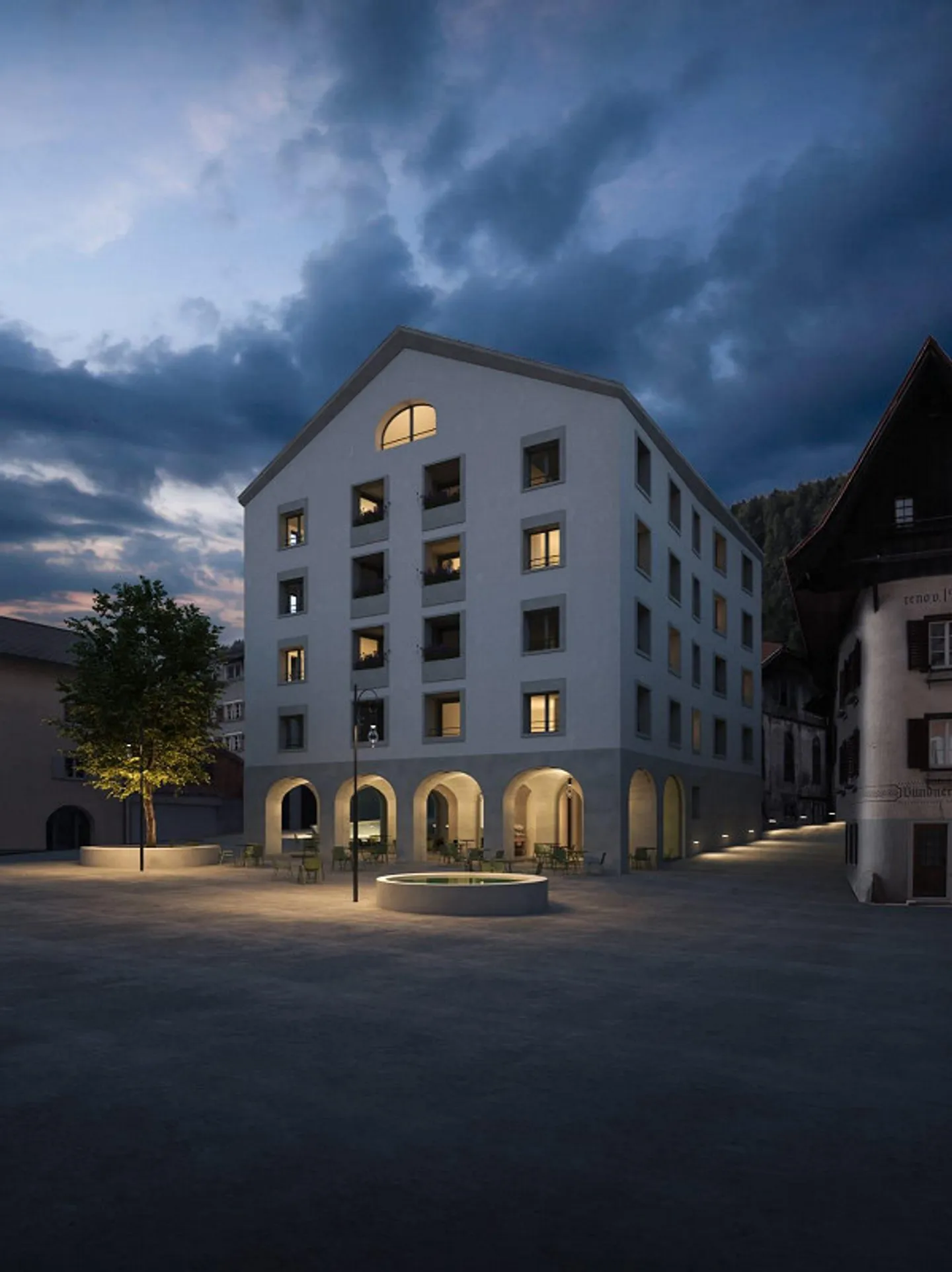 Neubauwohnungen im Herzen von Tamins - Foto 1 von 2