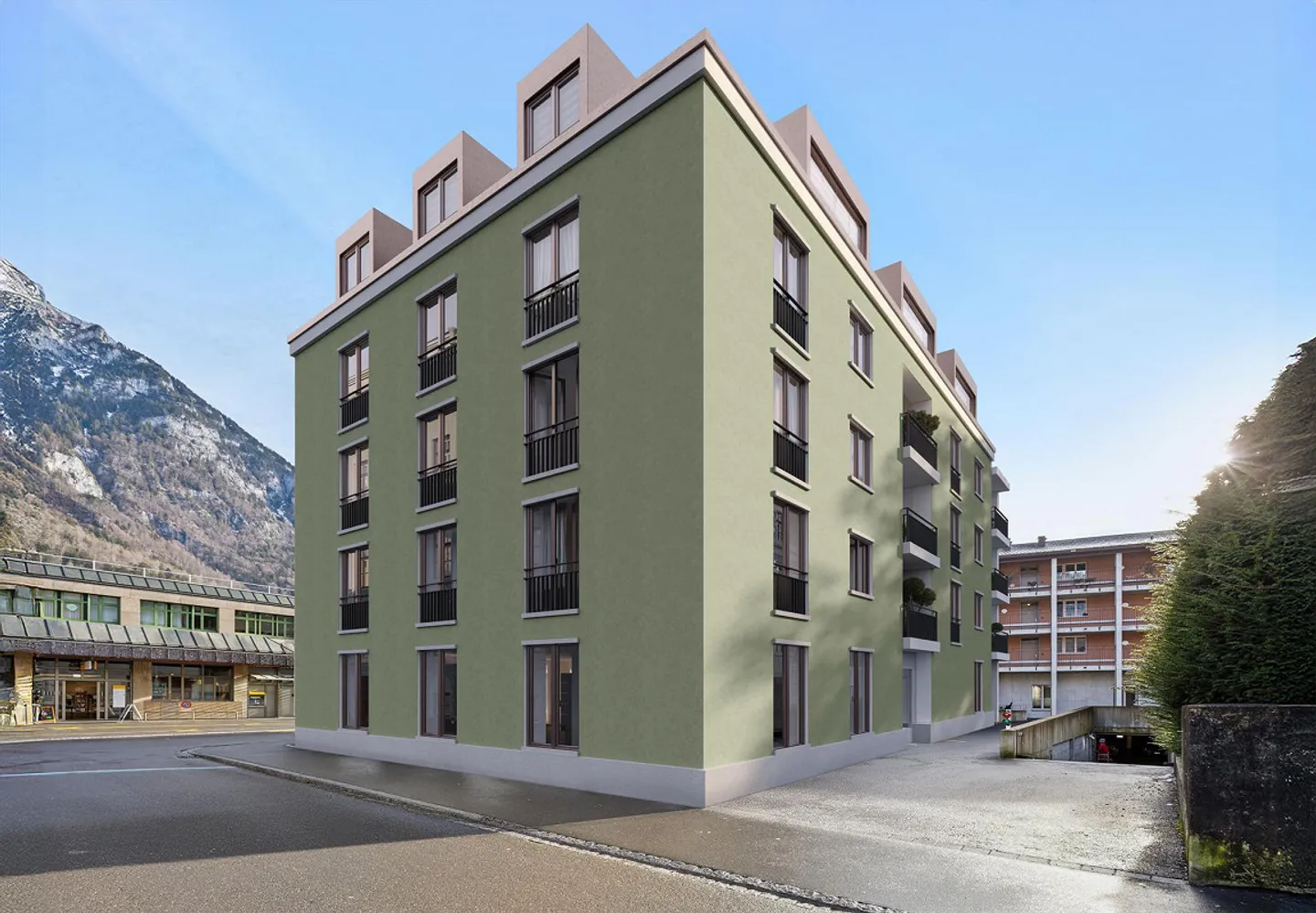 3.5-room apartment with large balcony - Photo 2 of 3