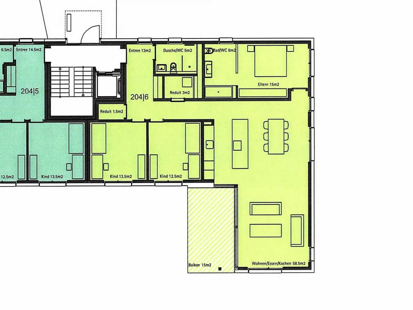 Appartement penthouse exclusif de 4,5 pièces dans un emplacement calme - Photo 17 sur 17