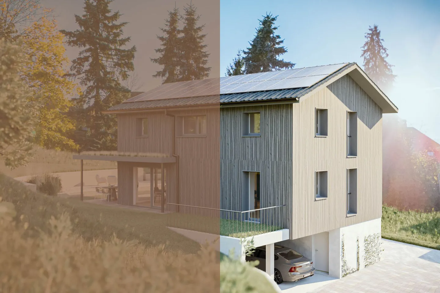 Vivre au plus près de la nature - Votre projet de construction à Fräschels - Photo 1 sur 7