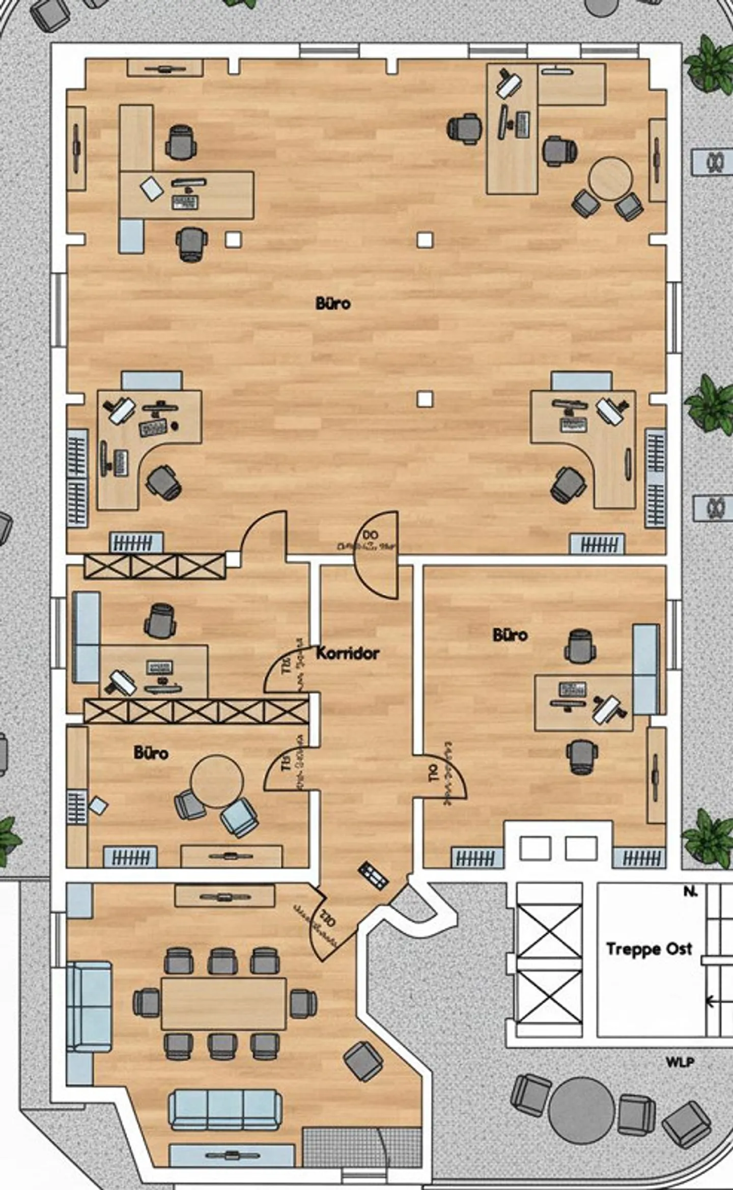 Spazio ufficio rappresentativo di 254 m² all'ultimo piano - Zurigo - Foto 11 di 13