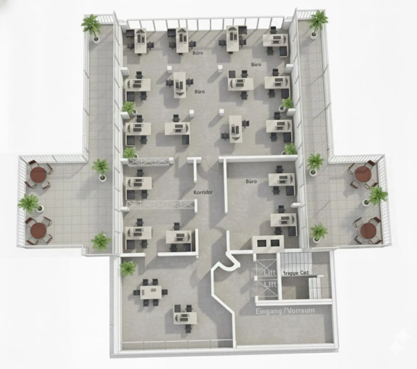 Spazio ufficio rappresentativo di 254 m² all'ultimo piano - Zurigo - Foto 12 di 13