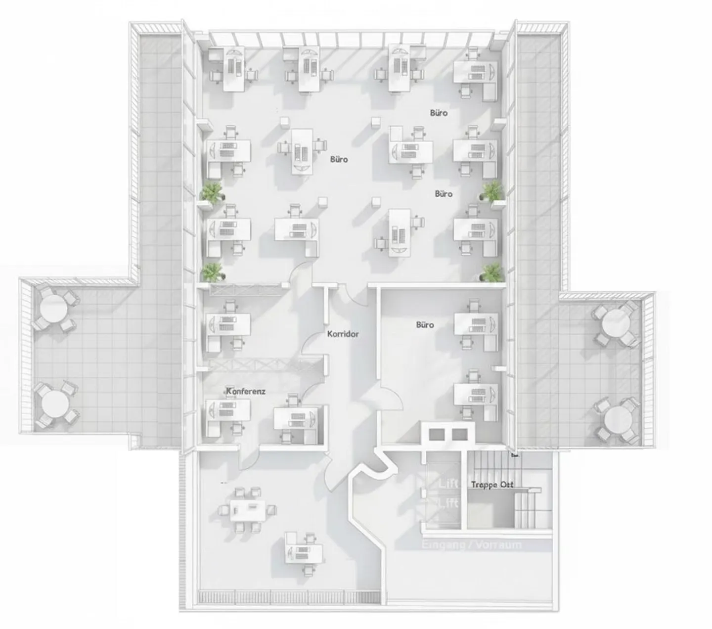 Spazio ufficio rappresentativo di 254 m² all'ultimo piano - Zurigo - Foto 13 di 13