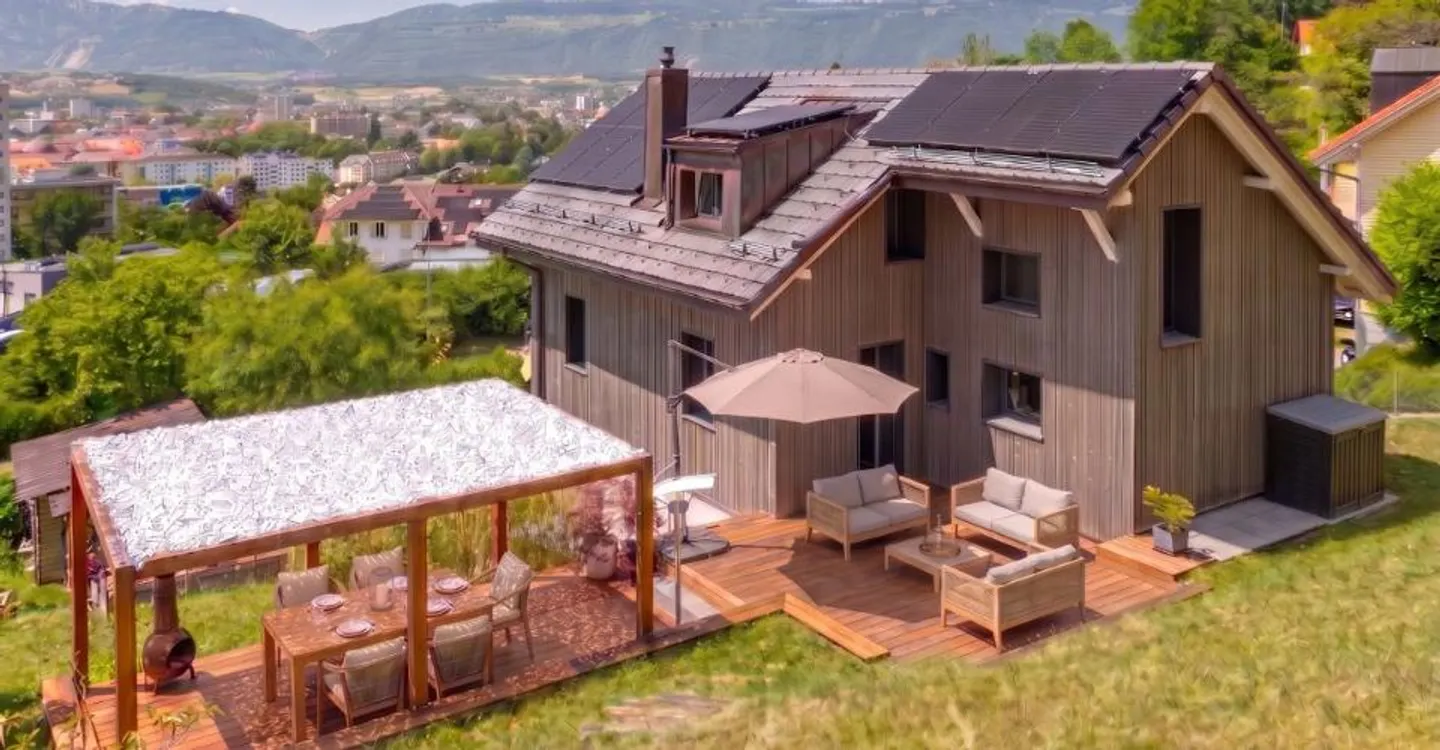 Élégante propriété familiale avec vue dégagée sur le Jura - Foto 10 von 10