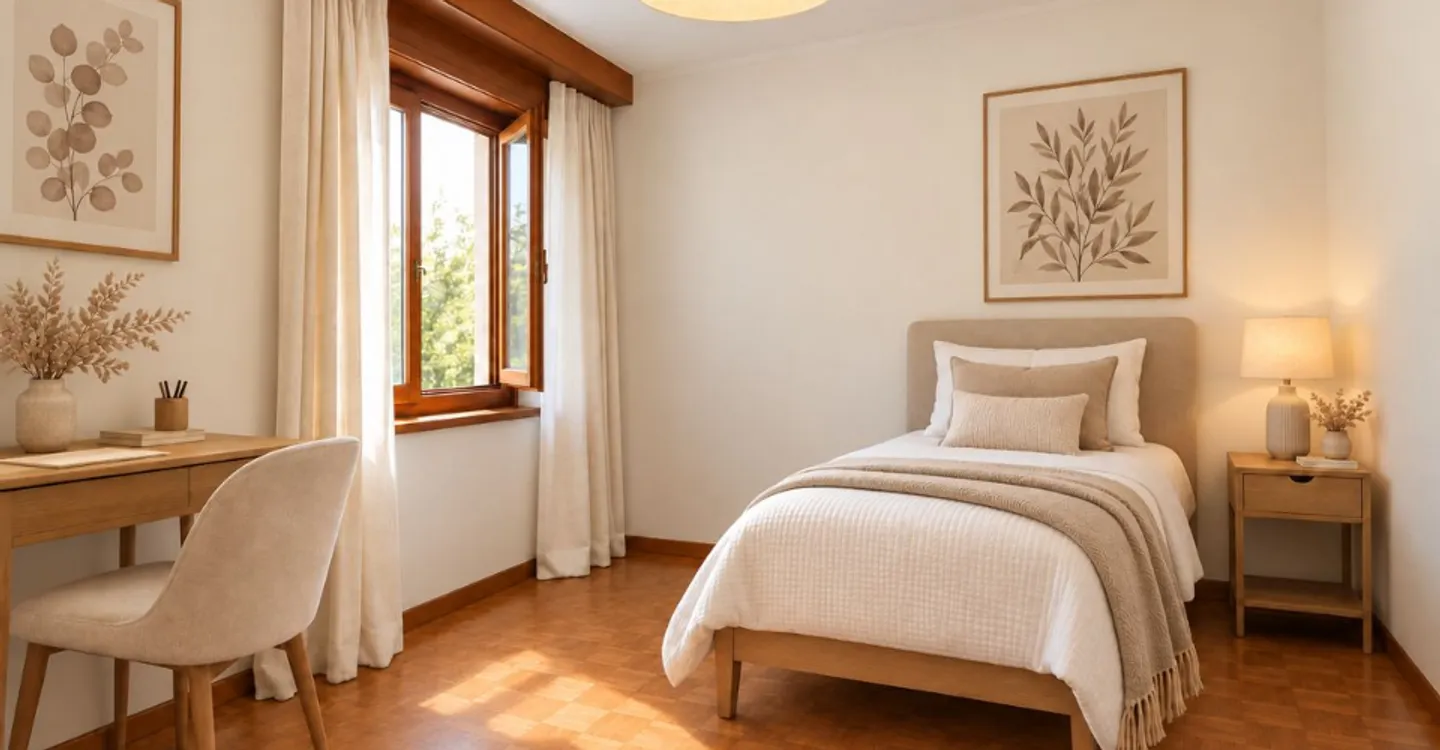 3,5-Zimmer-Wohnung: Ein Dorfgeist an den Toren des Stadtzentrums - Foto 4 von 6
