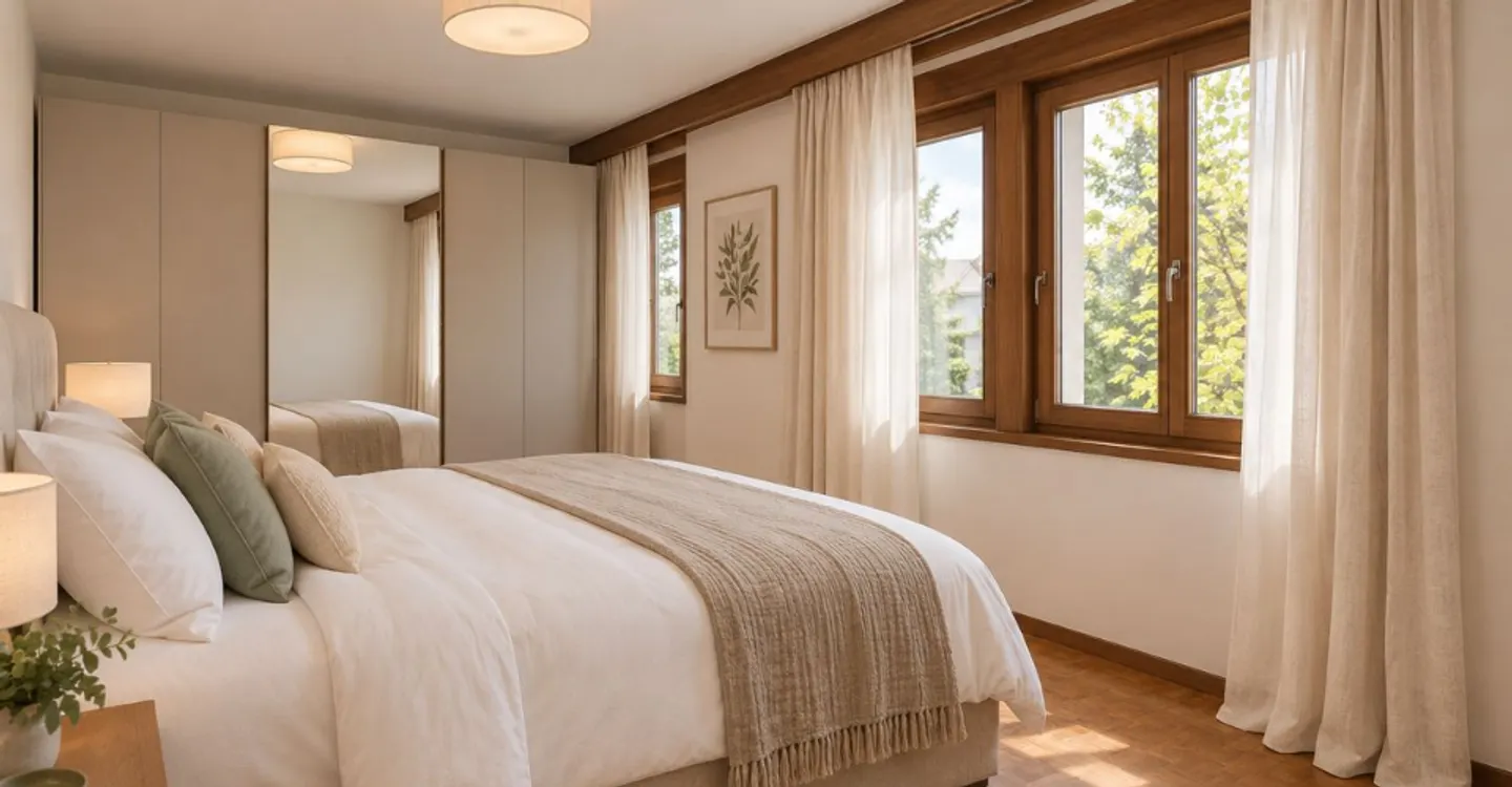 3,5-Zimmer-Wohnung: Ein Dorfgeist an den Toren des Stadtzentrums - Foto 5 von 6