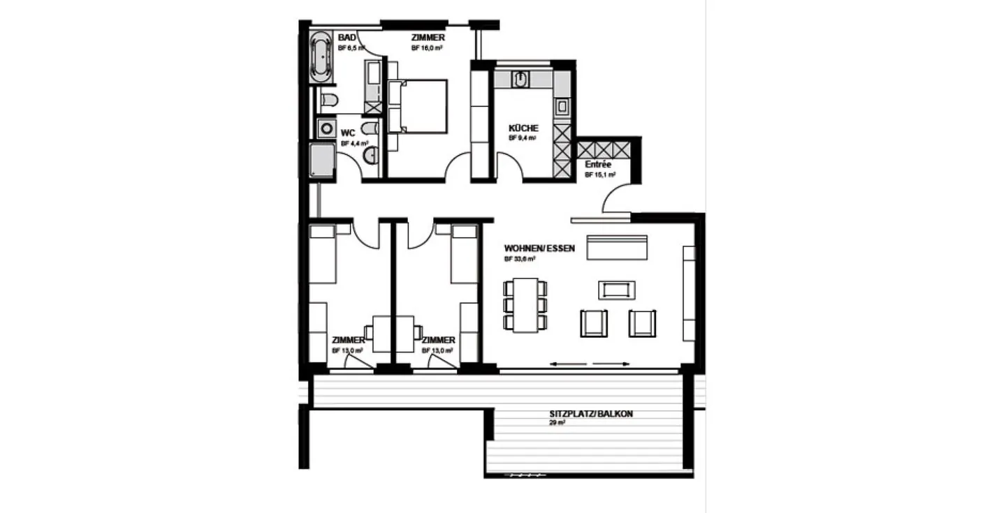 Appartement en ville, spacieux et ensoleillé - Photo 10 sur 11