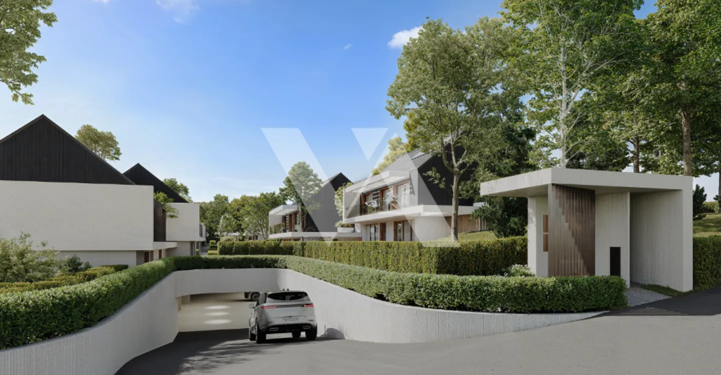 For sale under construction - Exceptional semi-detached villa with garden, terrace and balcony - Photo 6 of 6