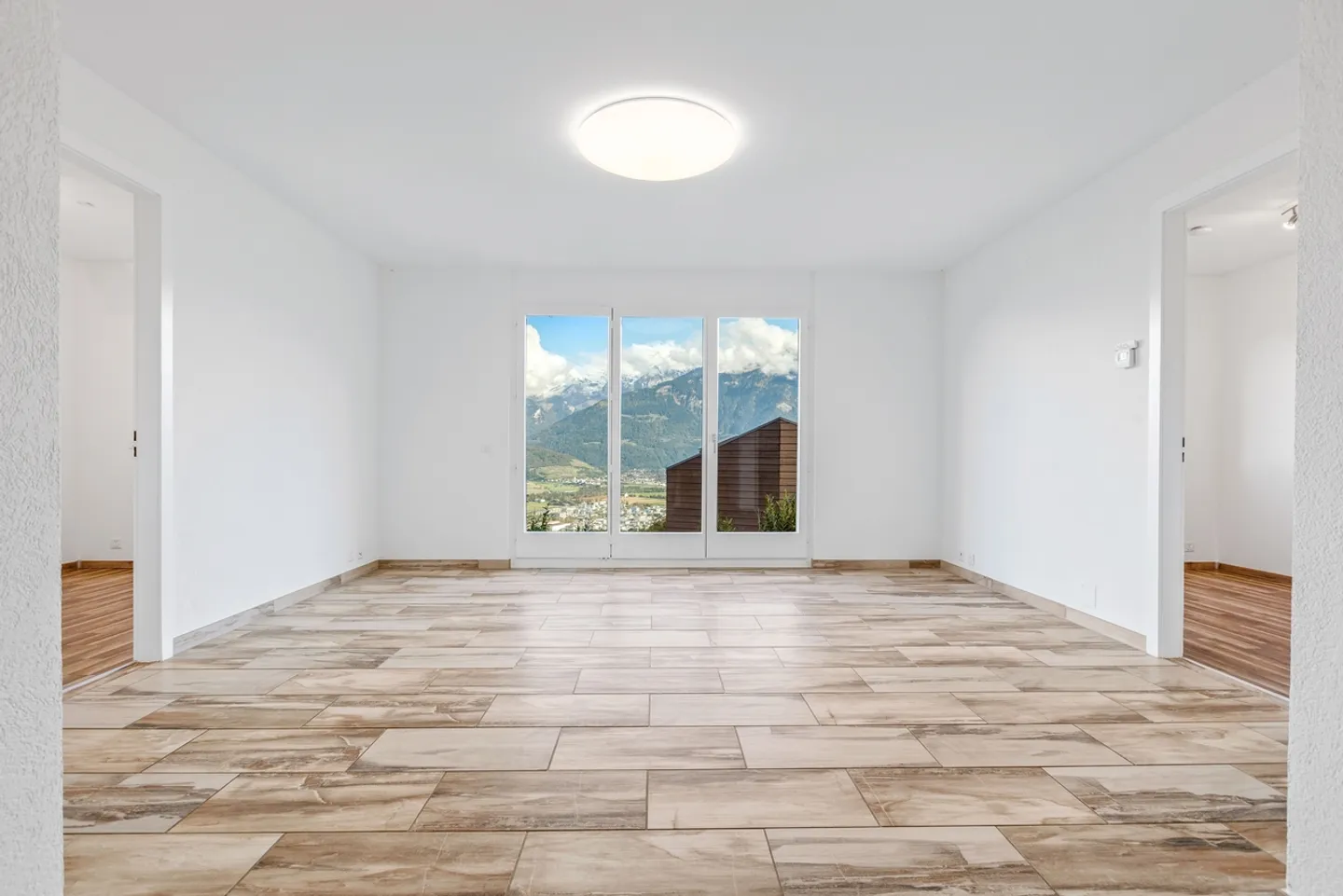 Architect-designed villa with panoramic view of the Vaud Alps and the Dents du Midi - Photo 7 of 13