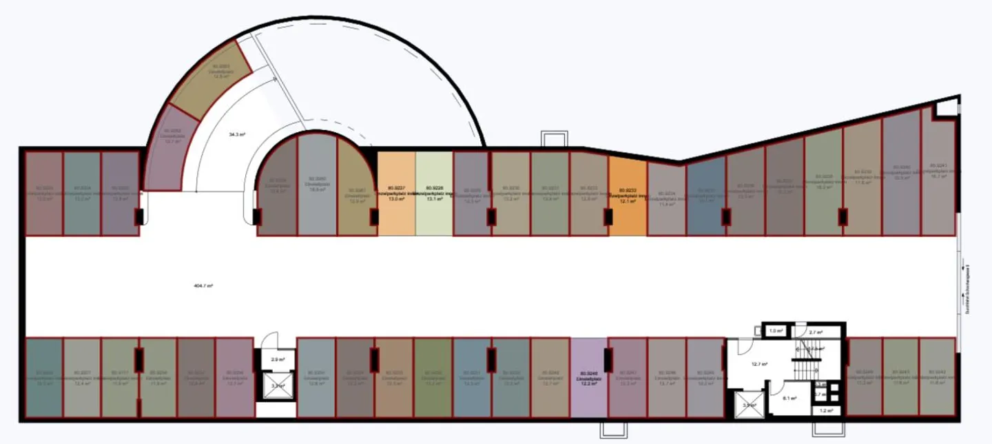 Einstellplatz in Zentrum zu vermieten - Foto 2 von 3
