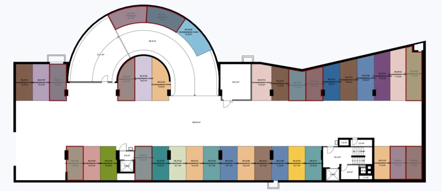 Einstellplatz in Zentrum zu vermieten - Foto 3 von 3