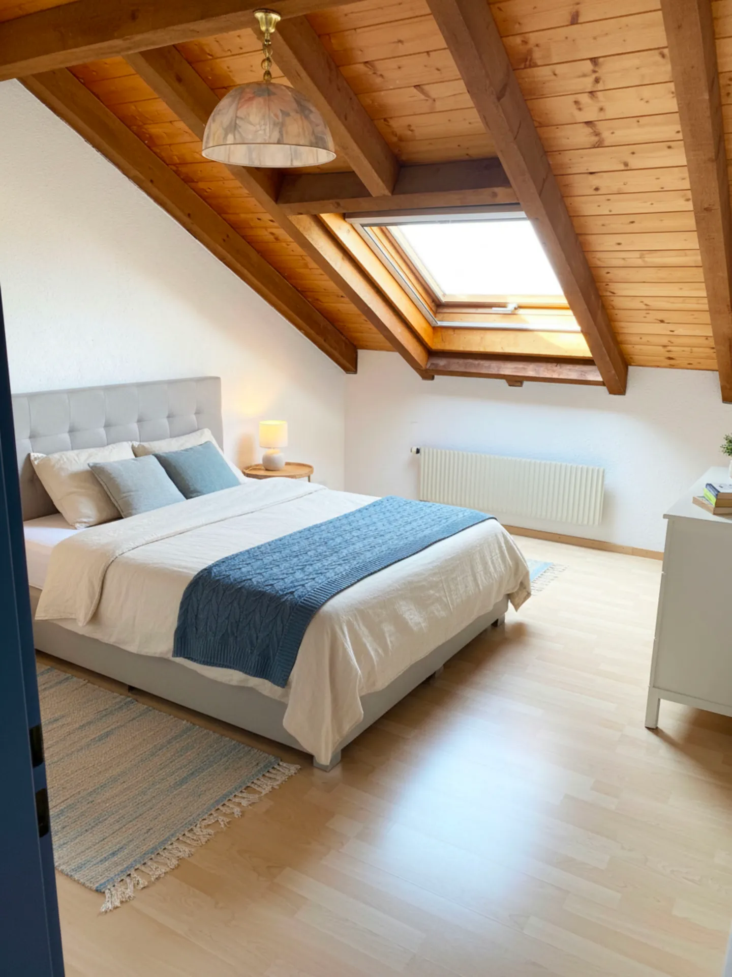 Cozy 3.5-room attic apartment for rent in Reinach - Photo 2 of 5