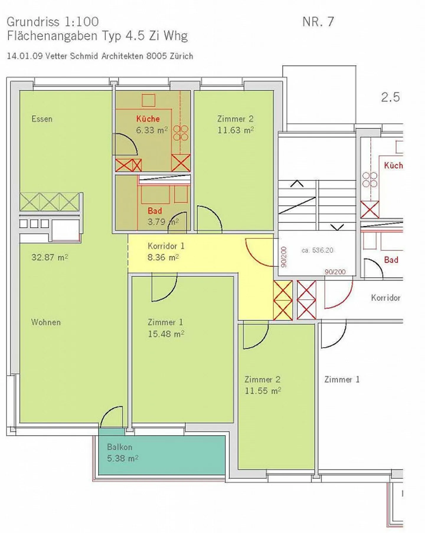 Appartamento luminoso 4.5 stanze - Foto 12 di 12