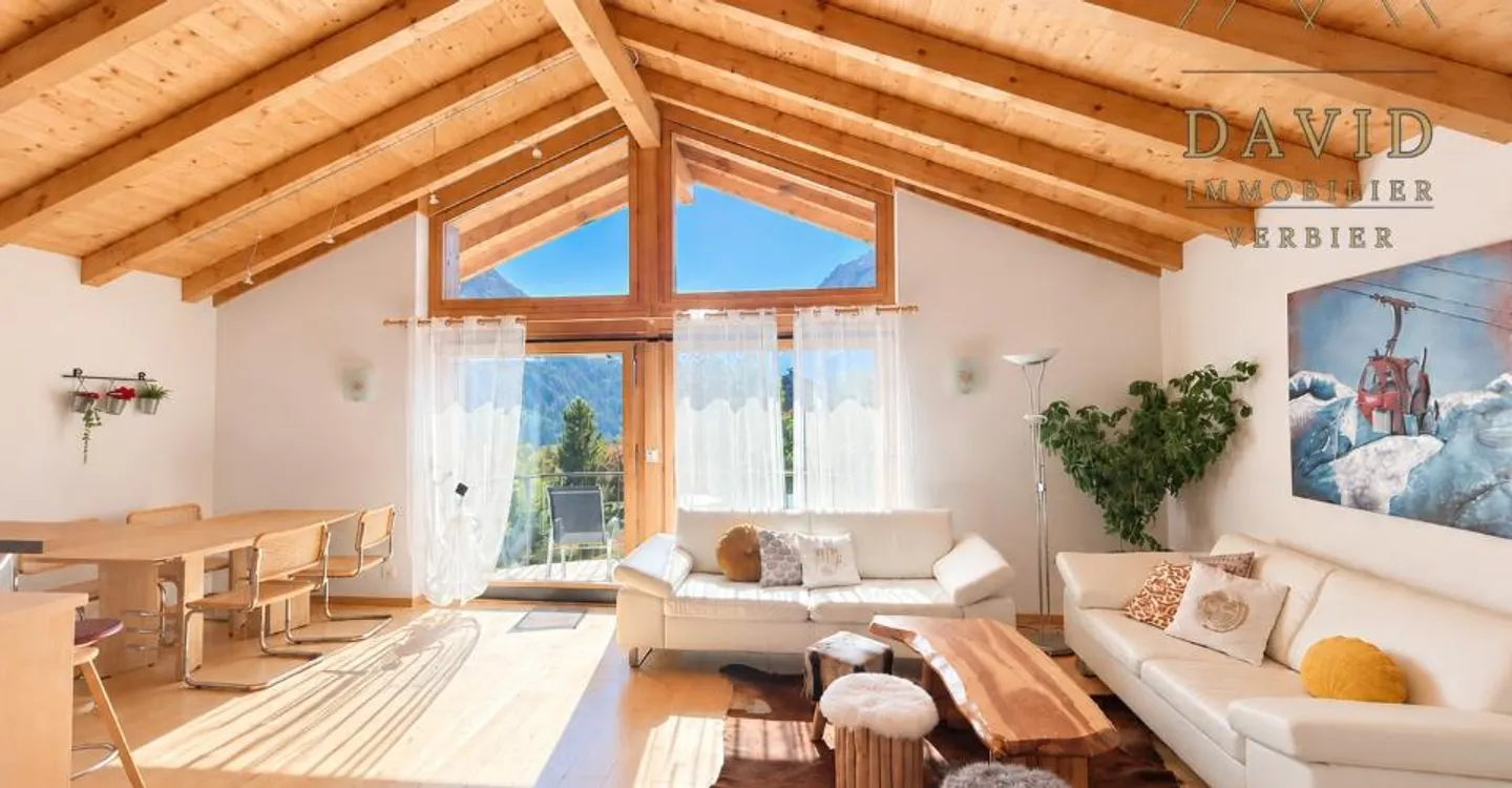 Vollèges: Villa indipendente 169 m², giardino e vista libera - Foto 9 di 29