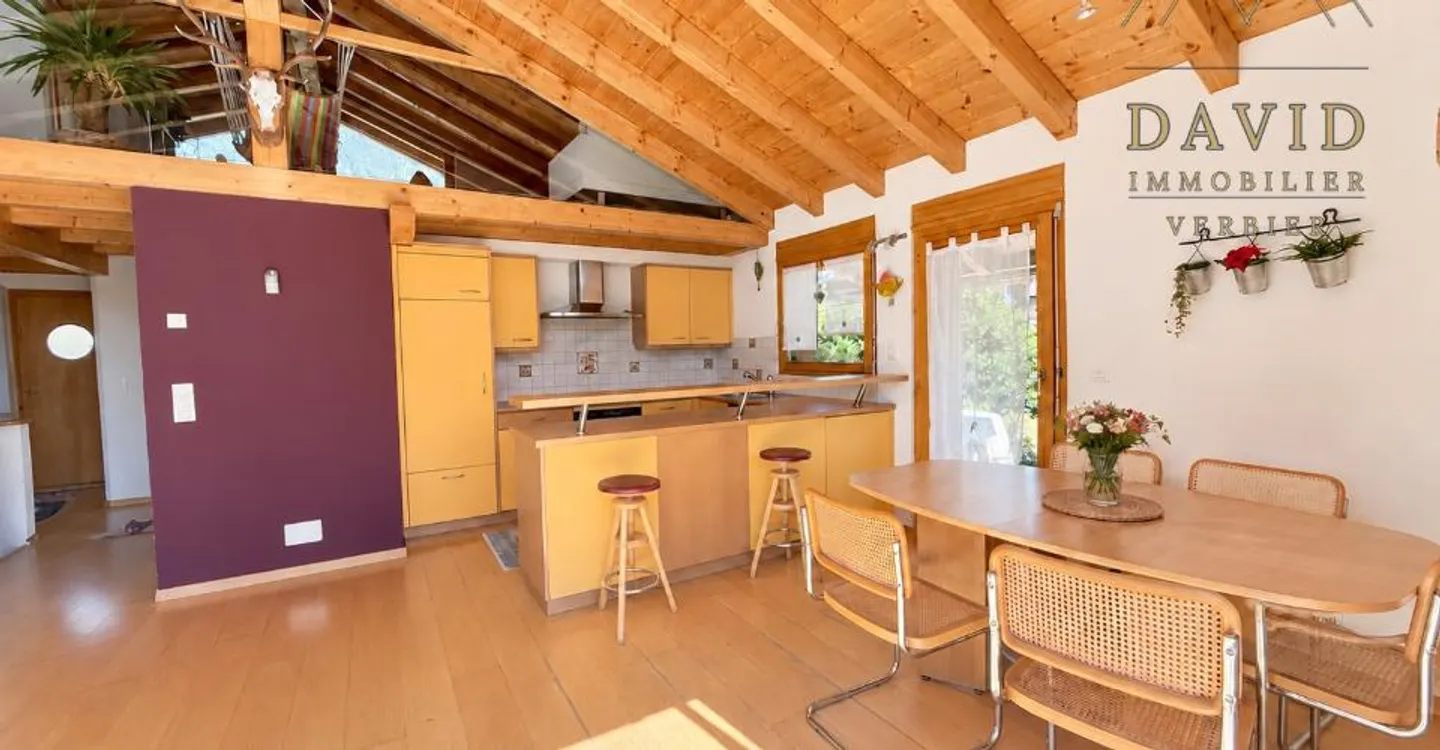 Vollèges: Villa indipendente 169 m², giardino e vista libera - Foto 12 di 29