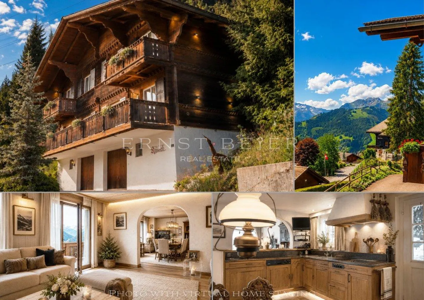 Chalet eccezionale alle porte di Gstaad - Foto 1 di 9
