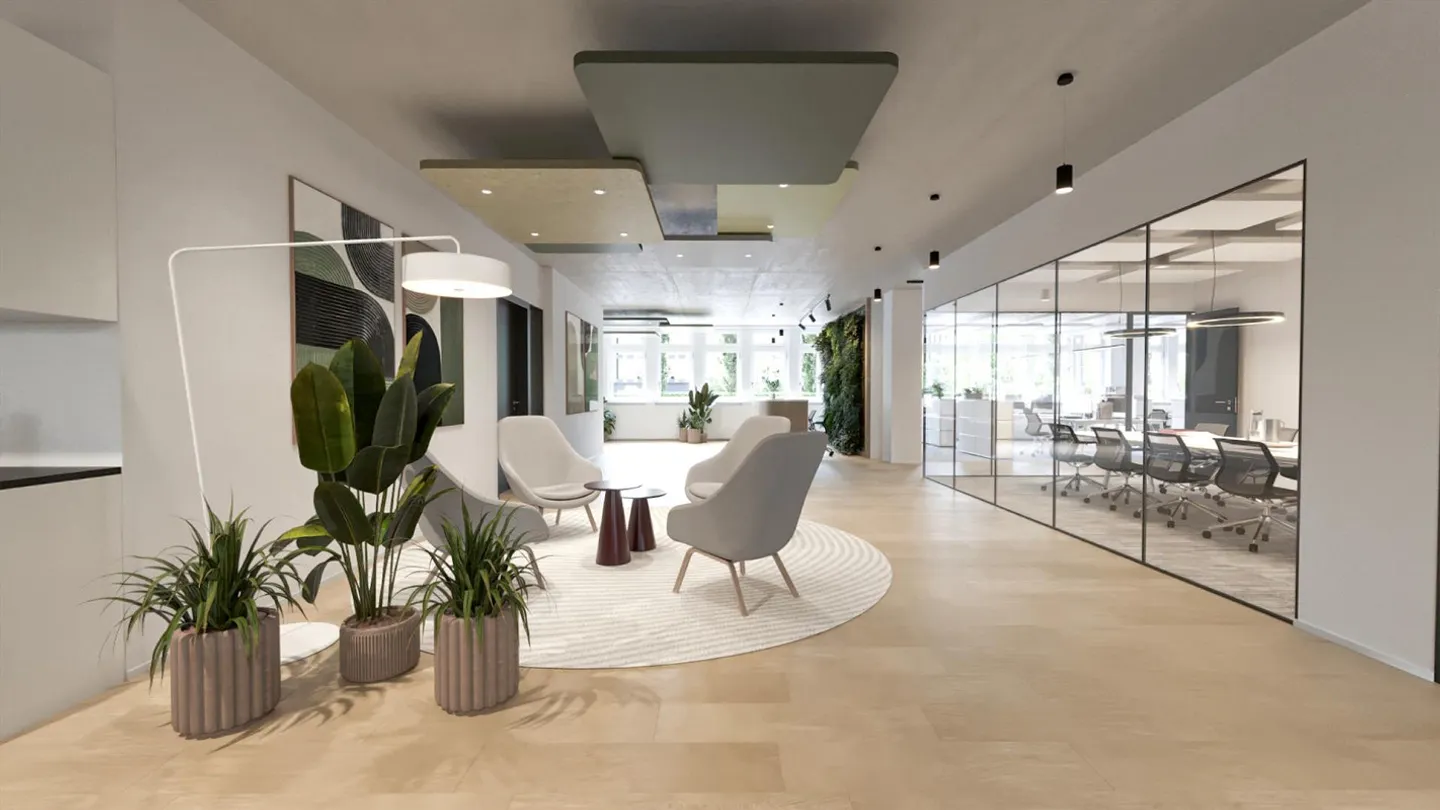 Bureaux finis dans un emplacement attrayant - Planifiez de manière flexible, confort... - Photo 2 sur 8