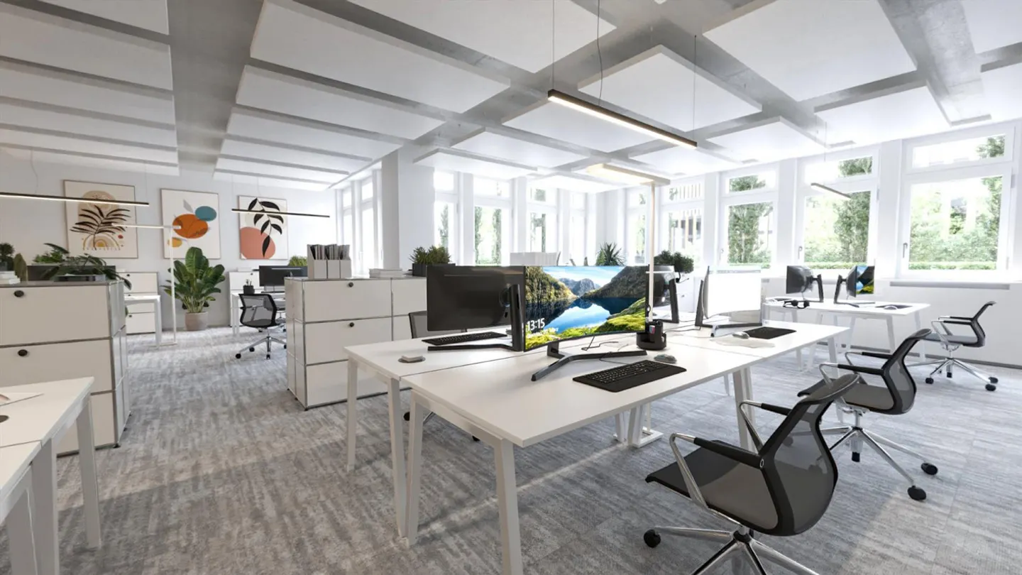 Bureaux finis dans un emplacement attrayant - Planifiez de manière flexible, confort... - Photo 5 sur 8